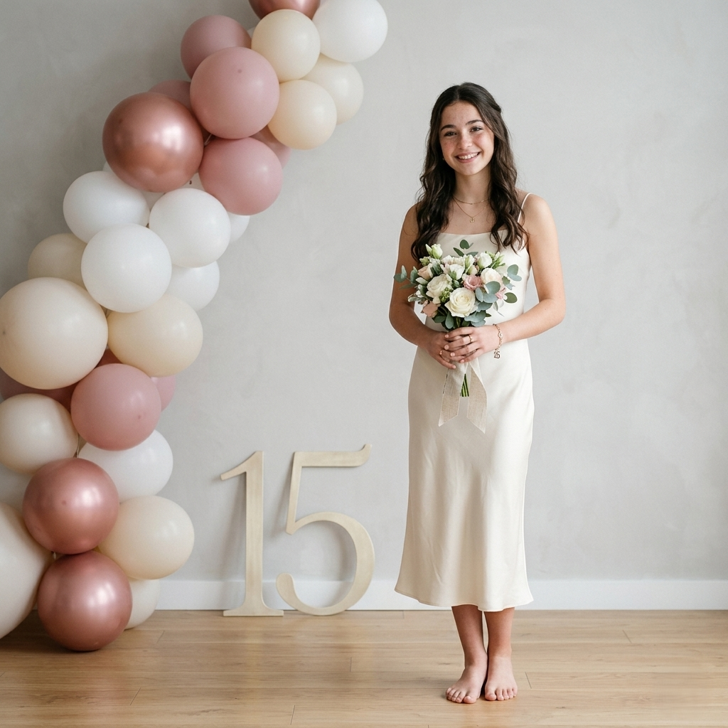 Serviços de decoração | 15 anos Minimalista
