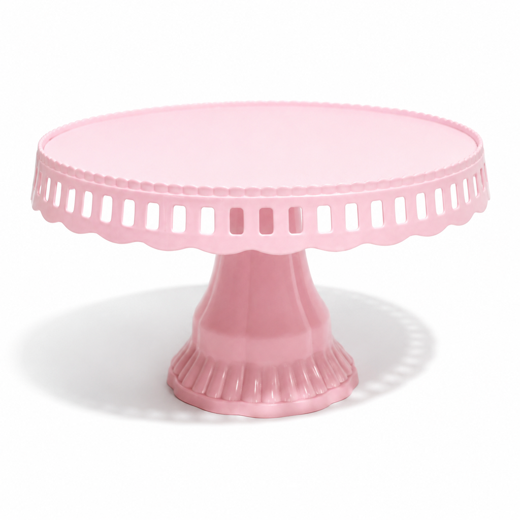 Boleira rosa bebê Plástico