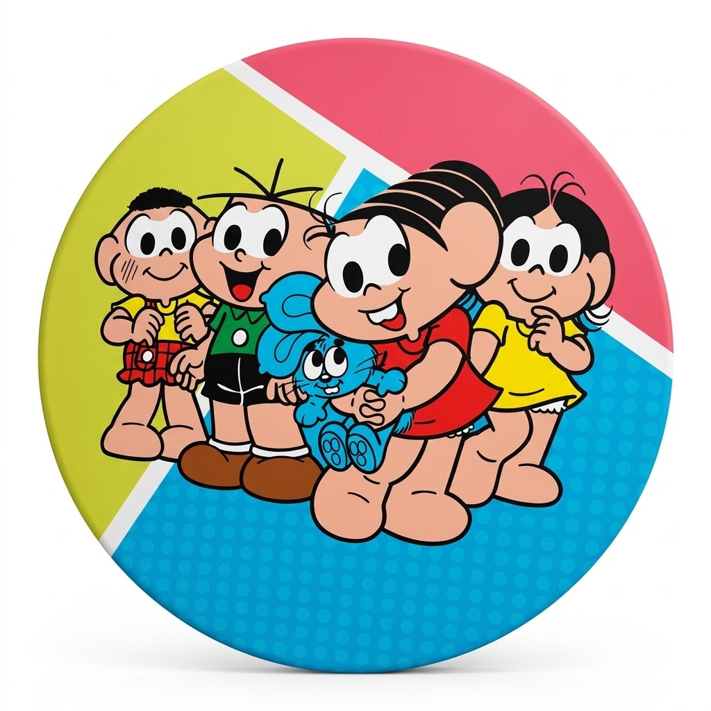 Capa painel turma da Mônica