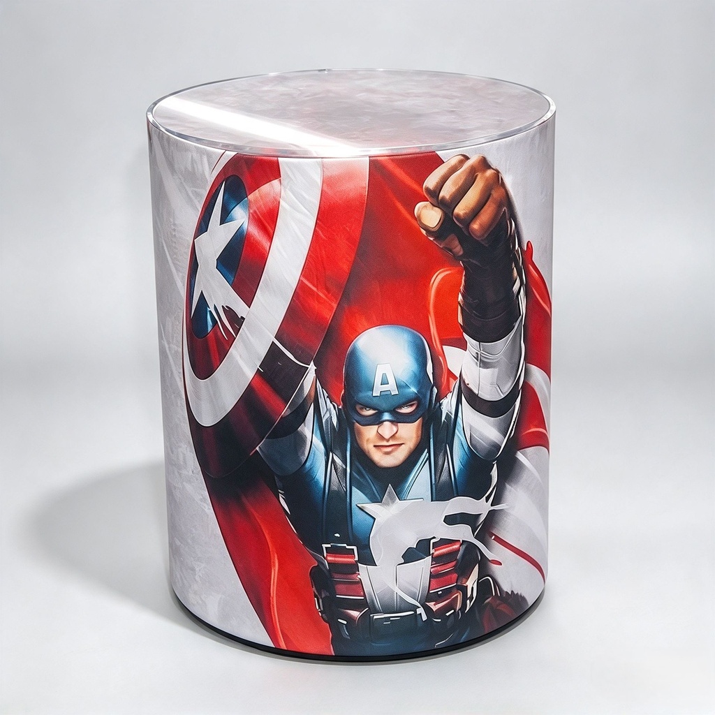 Capa capitão América para cilindro M