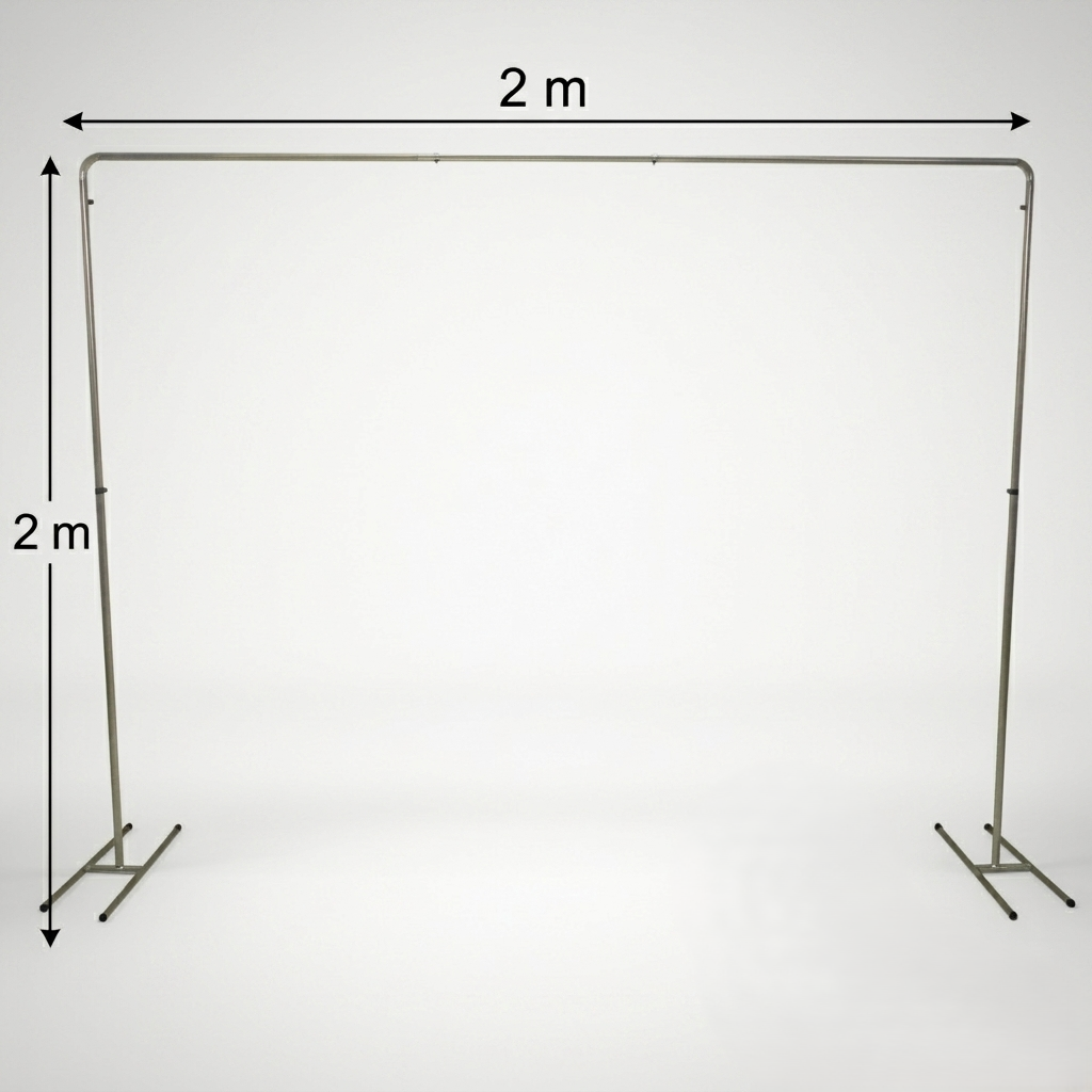 Estrutura de ferro | 2x2m
