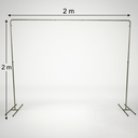 Estrutura de ferro | 2x2m