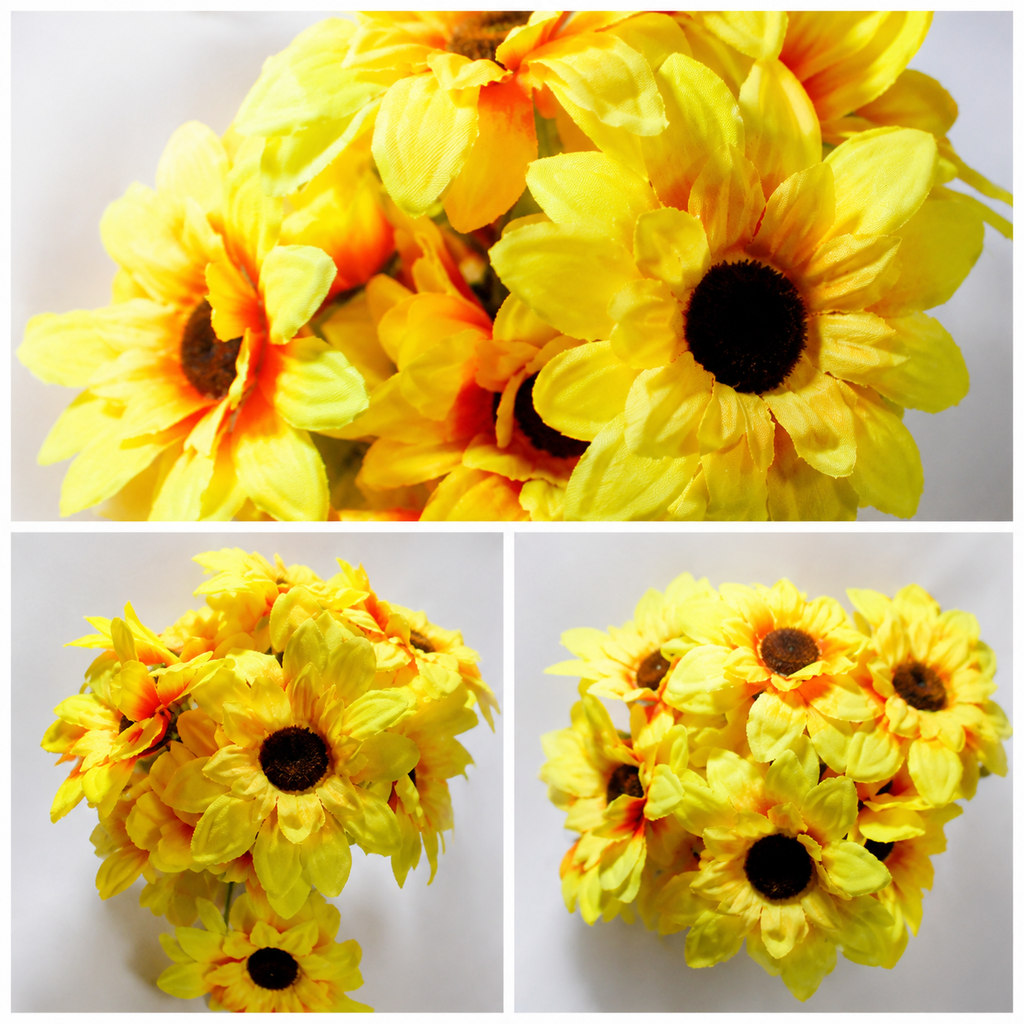 Buquê de flores amarelas
