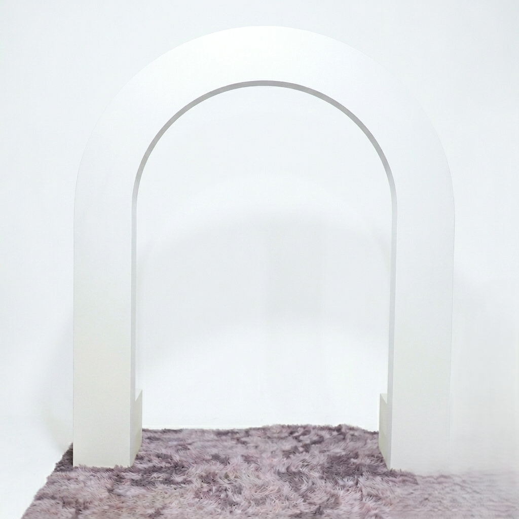 Arco romano branco desmontável EXG