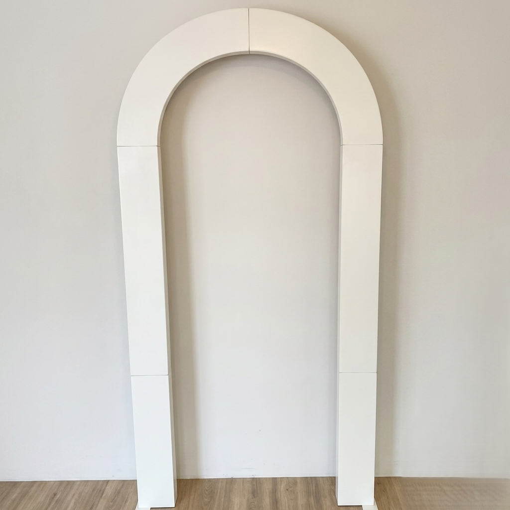 Arco romano branco desmontável G