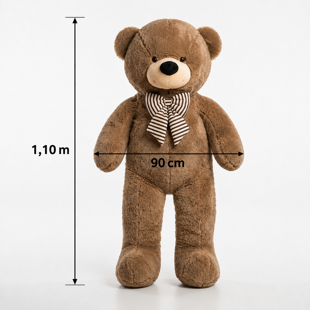 Urso Teddy Gigante 1,10x0,90