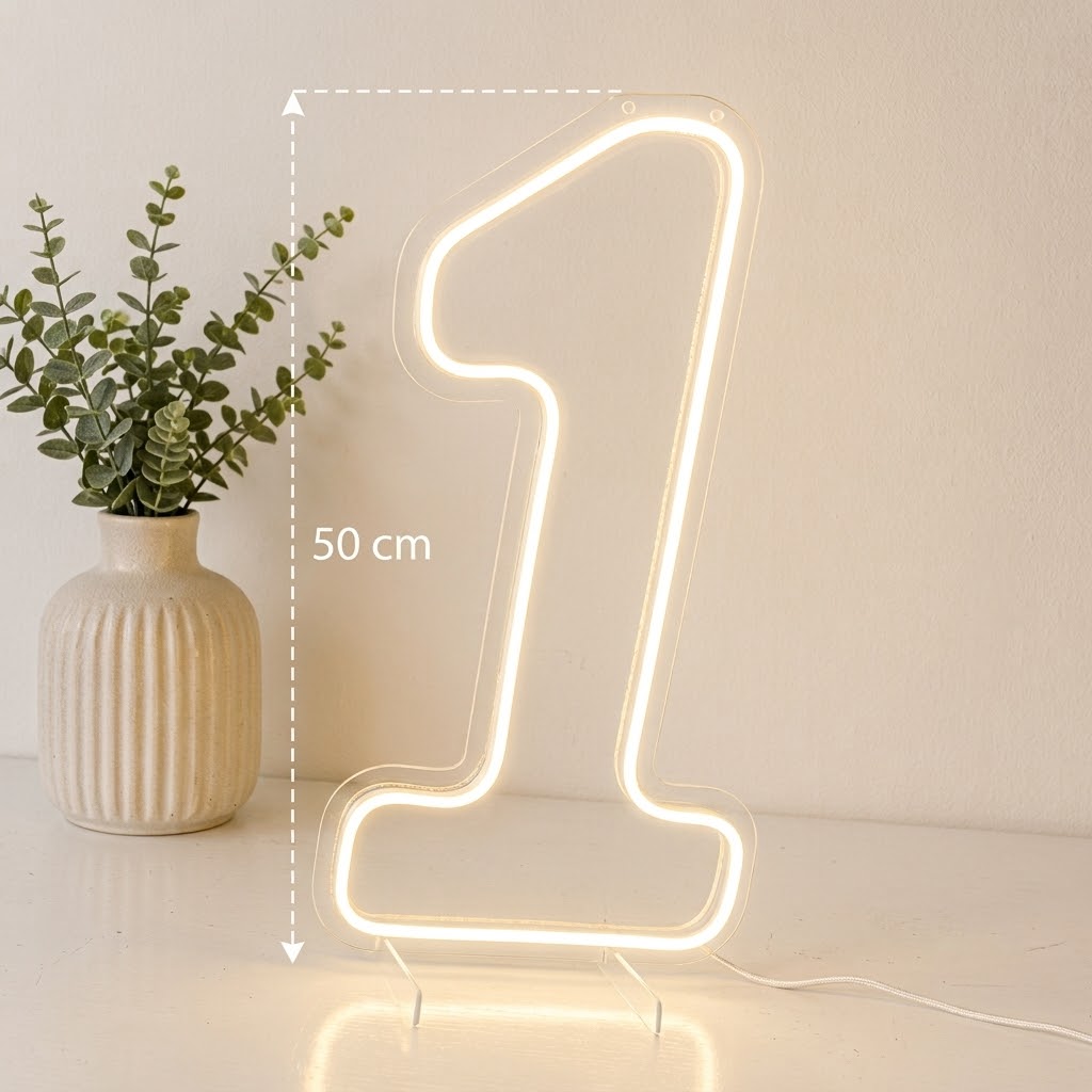 Led n°1 Acrílico 50 cm